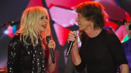 Watch: THE ROLLING STONES Joined By LADY GAGA During Surprise Set At Album-Release Party